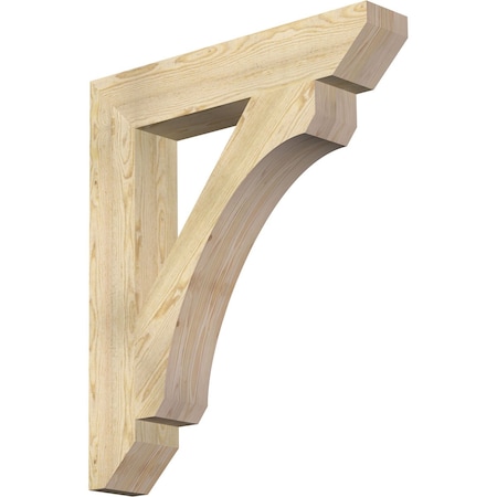 Ekena Millwork Legacy Slat Rough Sawn Bracket, Douglas Fir, 6"W x 34"D x 40"H BKT06X34X40LEC06RDF